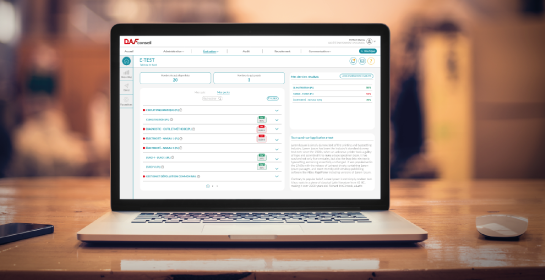 DAF Conseil | Skills DAF Conseil | Booster de performances, lance SKILLS, sa nouvelle application de tests en ligne